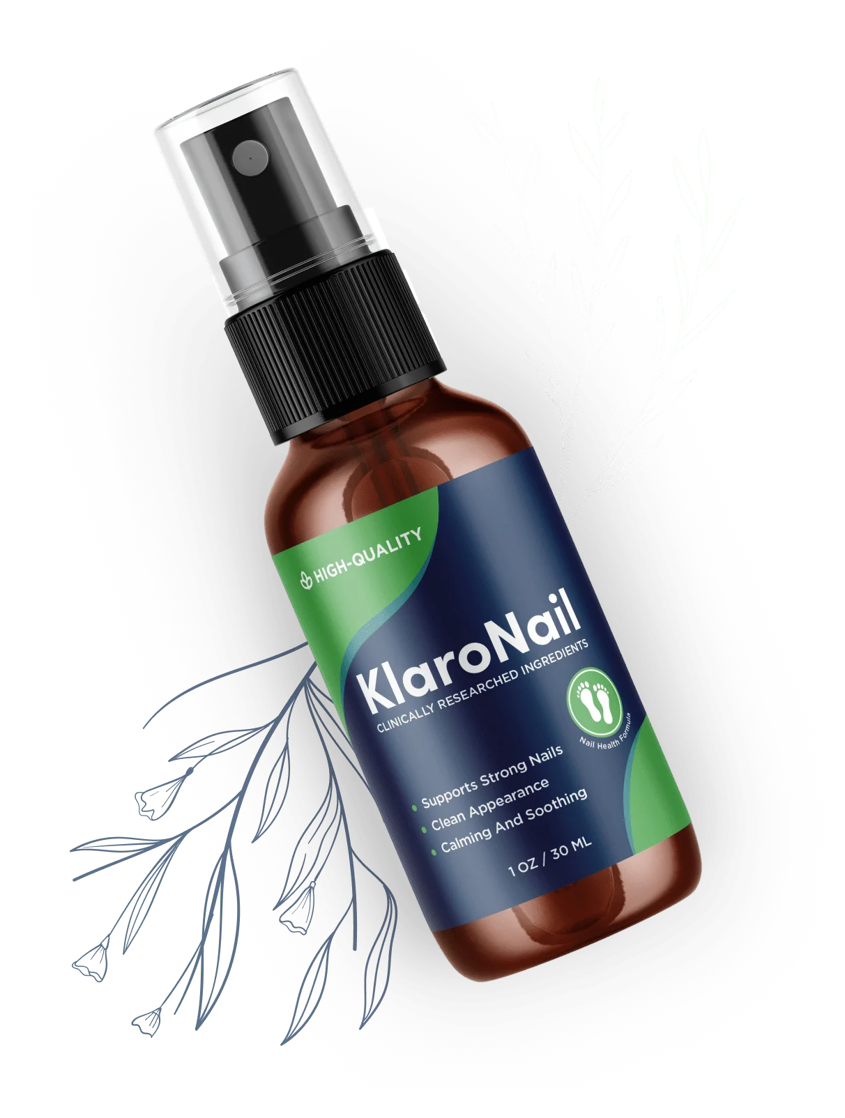 KlaroNail Natural Nail Care Spray